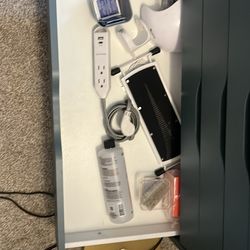 IKEA storage drawers with items