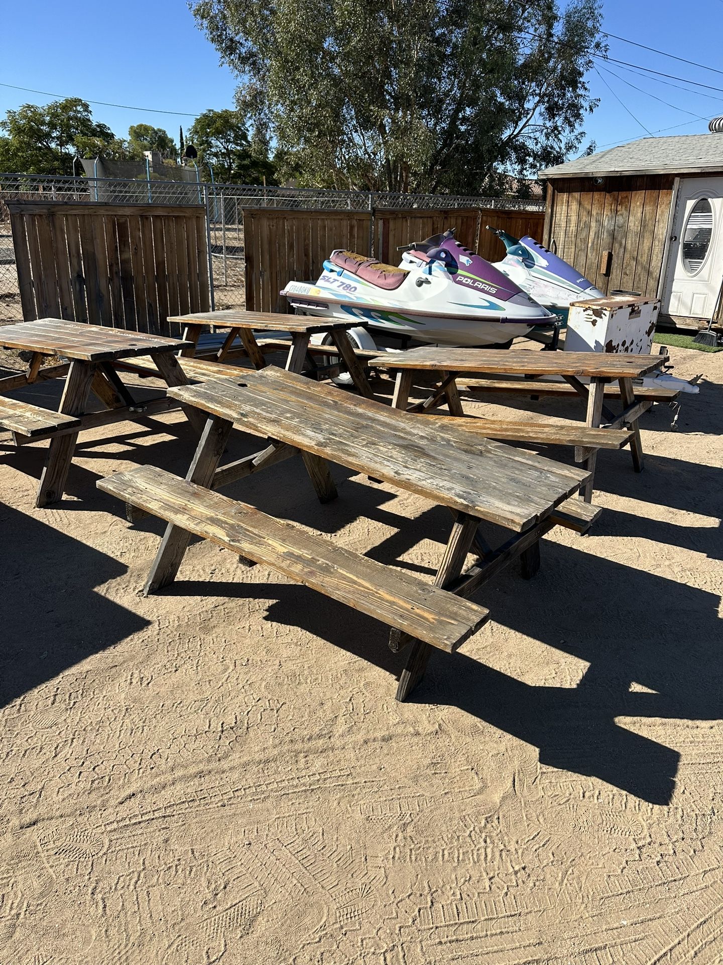 Solid Wood Picnic Benches (Camping / Outdoor) 125$ Each
