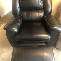 Leather Recliner 