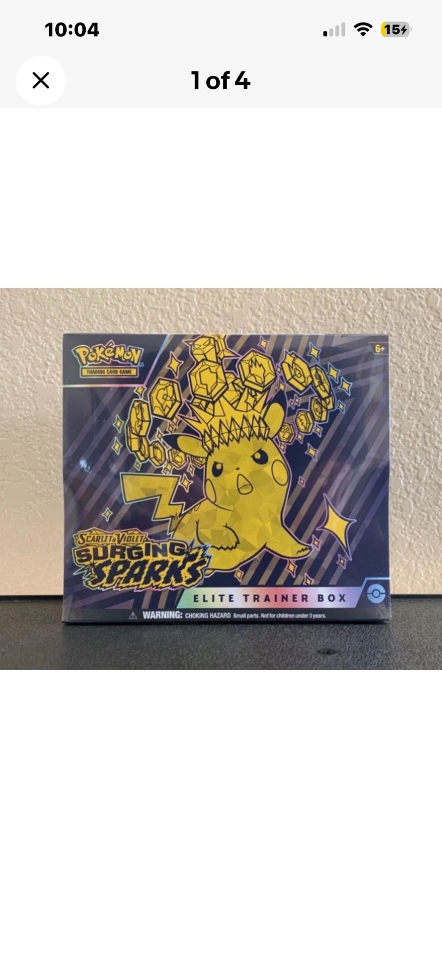 Pokémon TCG Surging Sparks ETB,