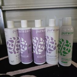 Purezero Shampoo/conditioner And Dry Shampoo 