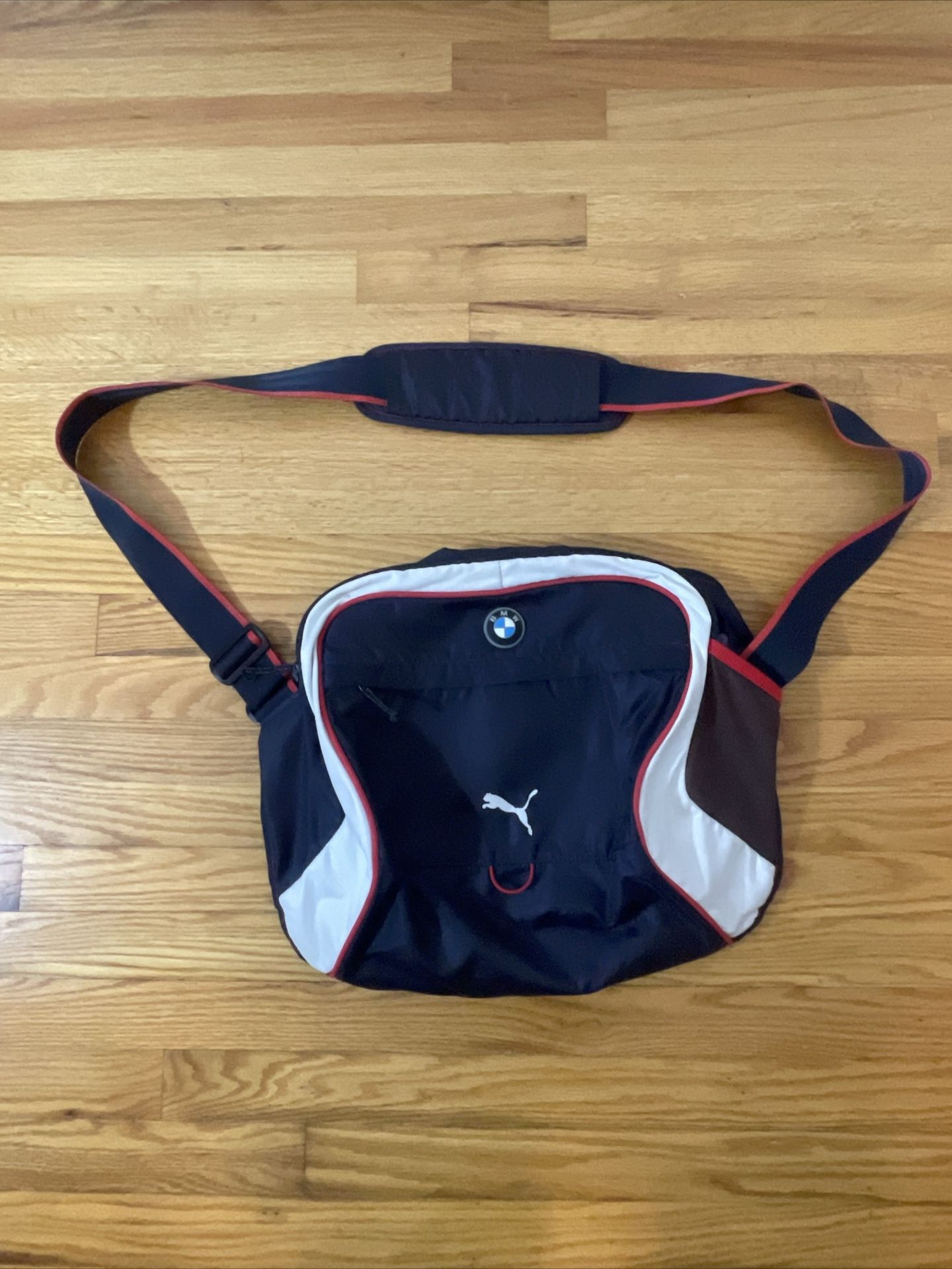 PUMA BMW Motorsport Messenger Laptop Bag Crossbody Backpack Sport Lifestyle
