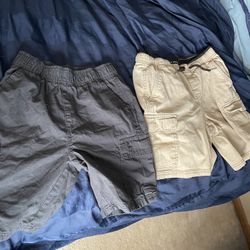 Boys Cargo Shorts Lot Medium 10/12 