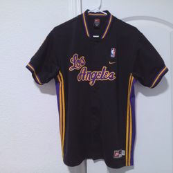 Los Angeles Lakers Men's Nike Button Up Jersey