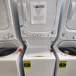 2.3 cu. ft. Washer 4.4 cu, ft. Electric Dryer Combo in White