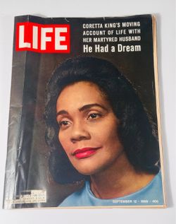 LIFE Magazine September 12 1969 Coretta King