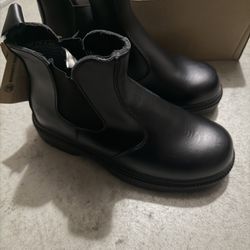 Steel Toe Work Boots for Men Size 8 