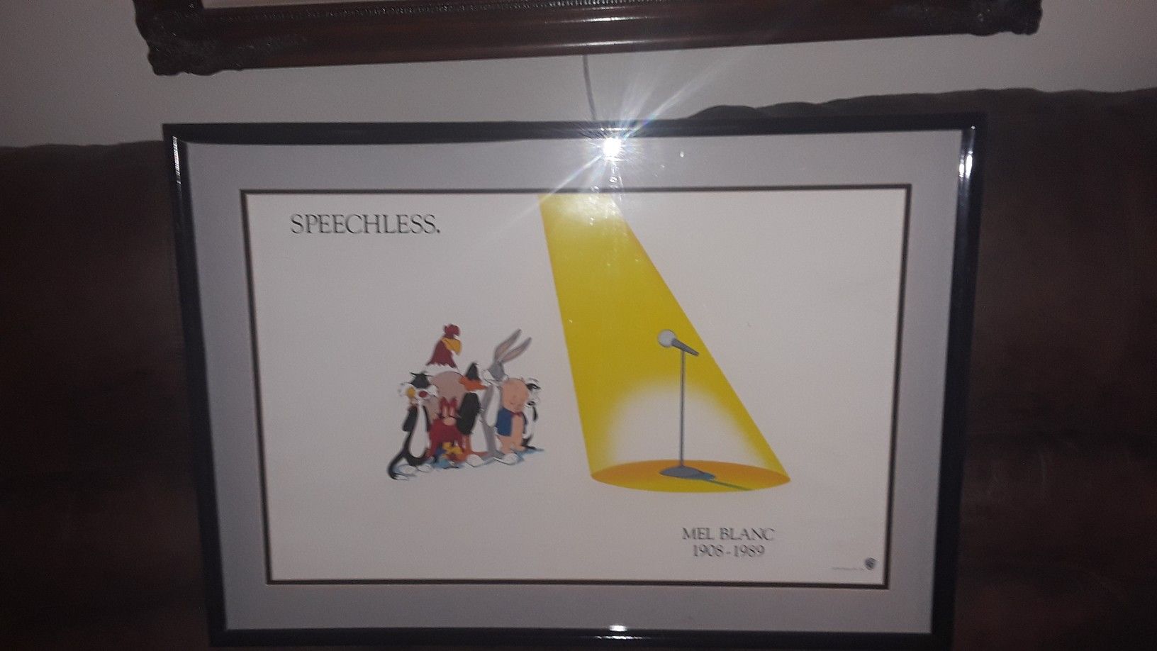 Mel Blanc "Speechless" Framed Print