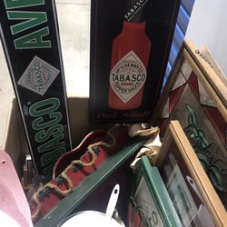 Tabasco And Pepper Decor