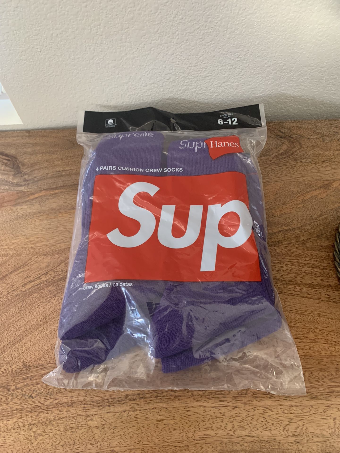 Supreme Purple Hanes