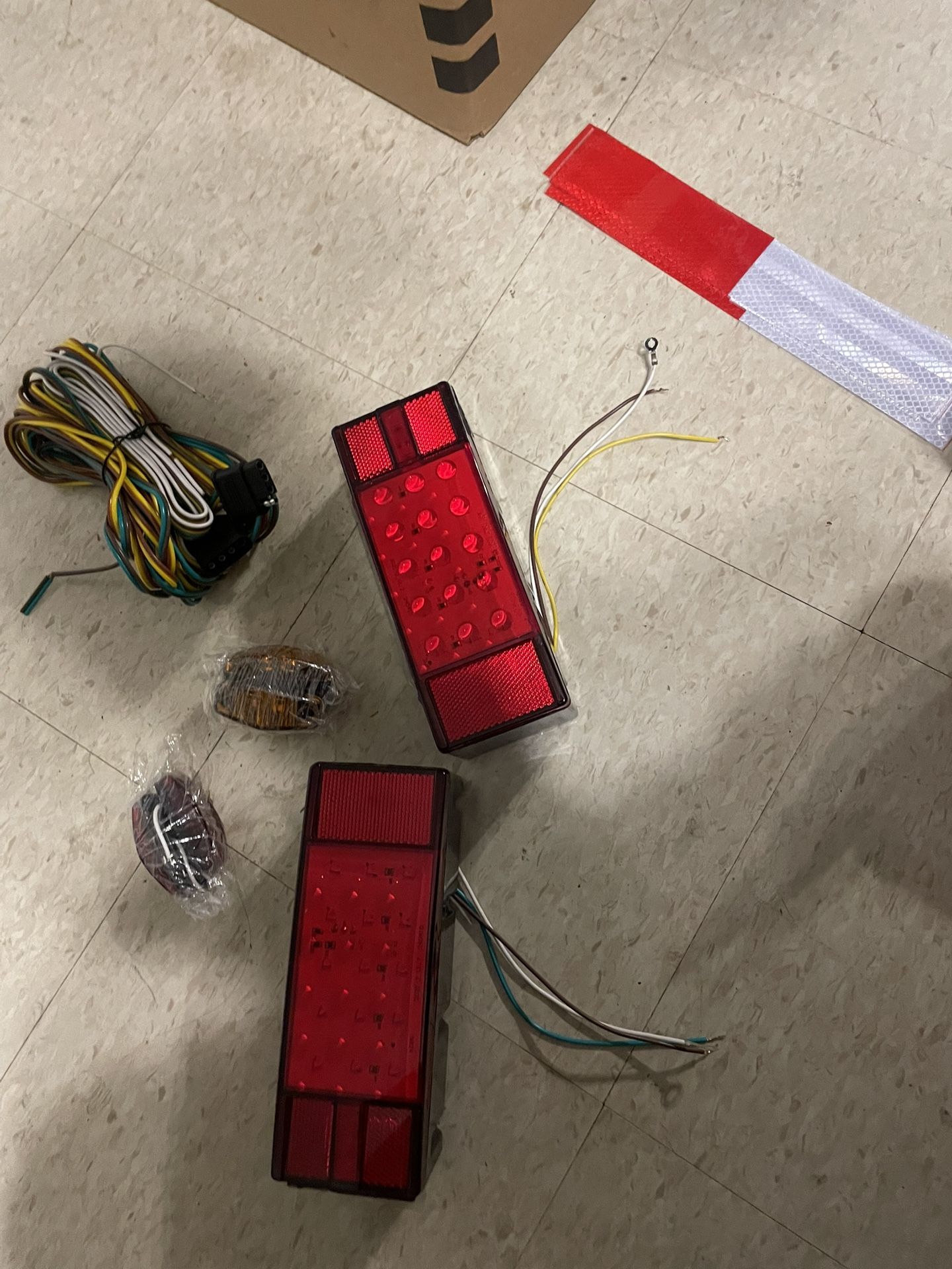 Trailer Lights And Side Marker Lights