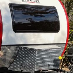 Diamondplate  Propane Cover For Teardrop Trailer