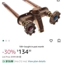 Woodford 22PX-12-MH Horizontal Freezeless Faucet Provides Hot and Cold Water- with 1/2 Inch Pex Connections