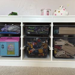 Kids Toy Organizer with bins, IKEA
