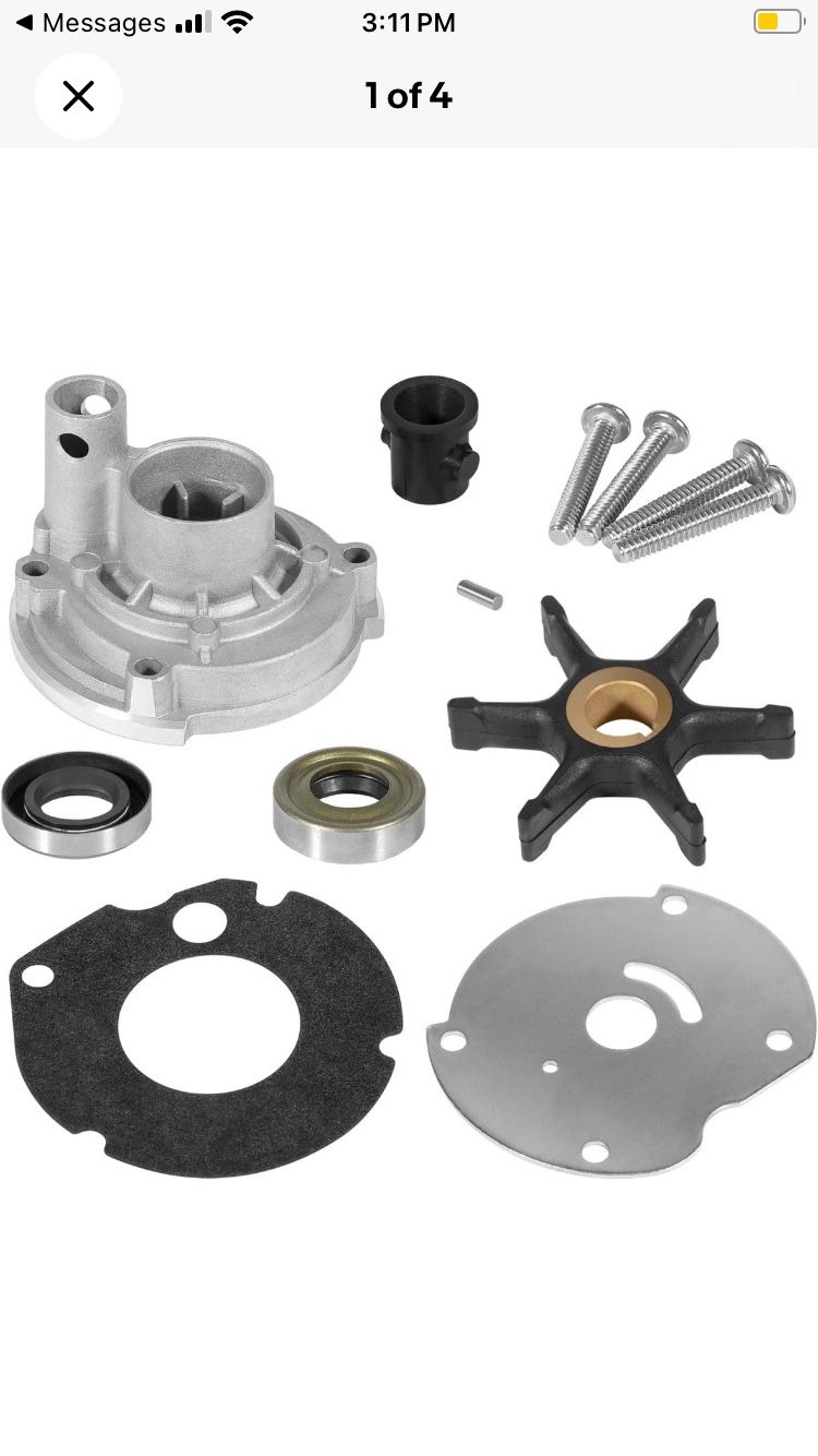 432955 Water Pump Impeller Kit for EVINRUDE JOHNSON 60 70 75 3 CYL Outboards