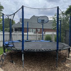 Used jumpsport discount trampoline for sale