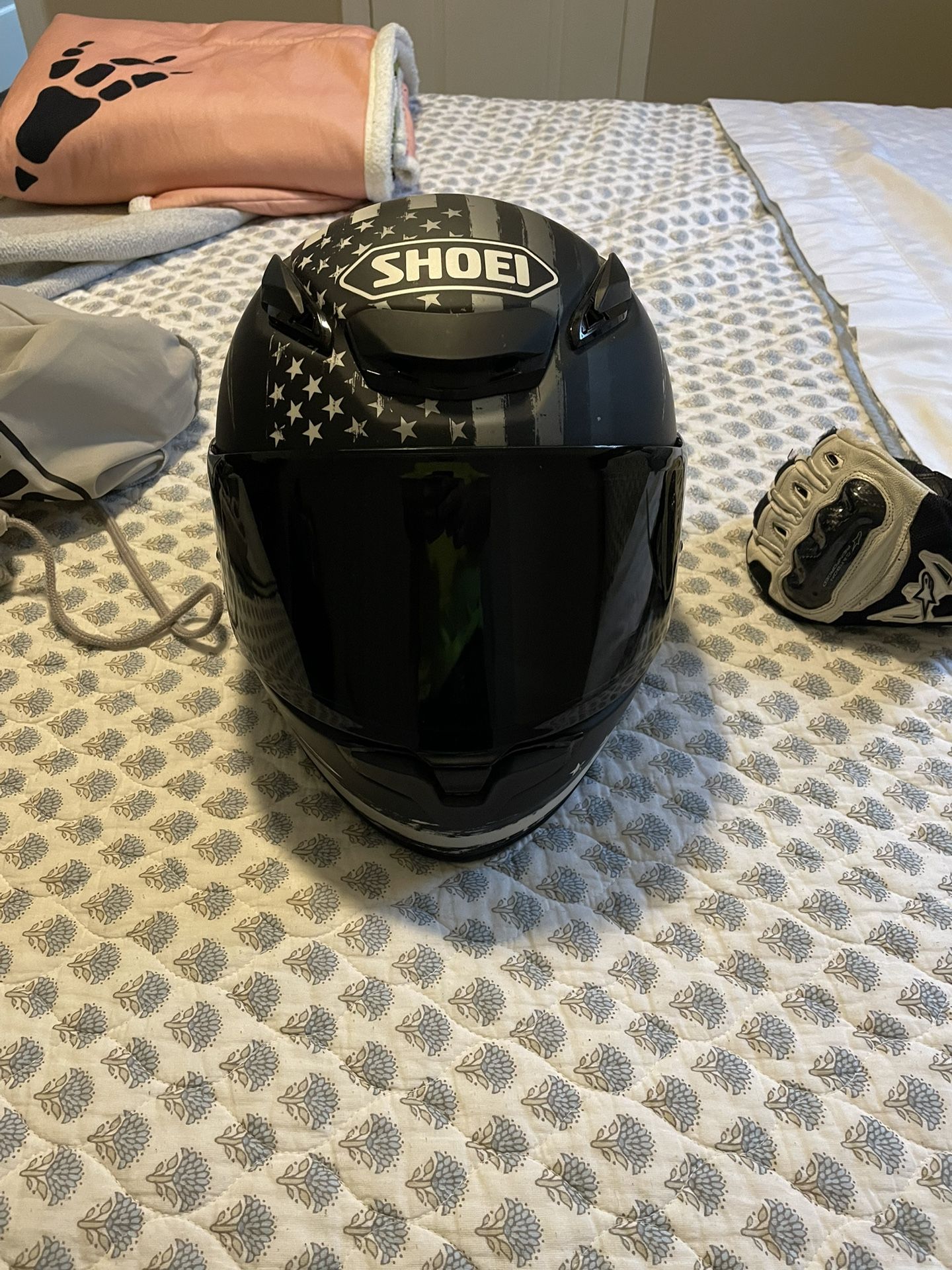 Shoei RF1400 motorcycle helmet