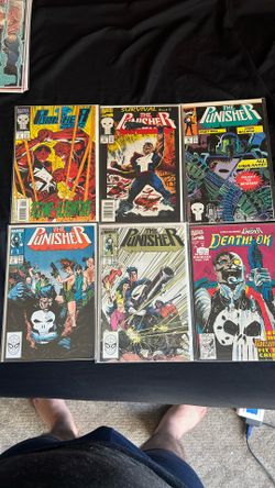 The Punisher Comics Lot Of 6