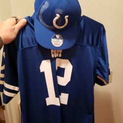 Kids Colts Jersey And Hat