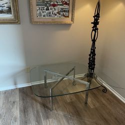 High End Glass Coffee Table 