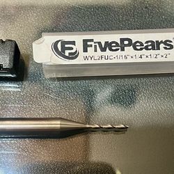 FivePears End rMill WYL2FUC-1/16"x1/4"x1/2"x2" Milling Cutter