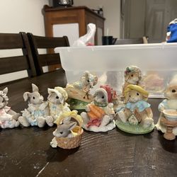 Blushing Bunnies Set Of 8