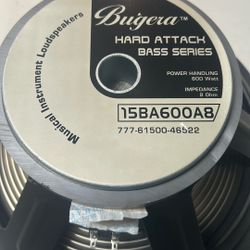 Bugera 12” Speaker Brand New