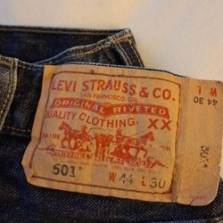 Levi Jeans - Waist 44" X 30 Lenght - Great Condition 