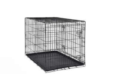 Large Black Wire Dog Crate