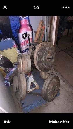 Taking trades for weights or $1.5/lb trade me weights for other weights