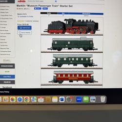 Marlin Z Scale Museum Passenger Train Starter Set Plus Extra Cats