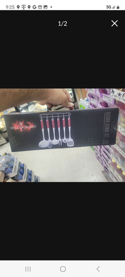 Shipping Available Brand-New In Box Hell's Kitchen 6 Pc. Kitchen Utensil Set Lower Offers Not Accepted