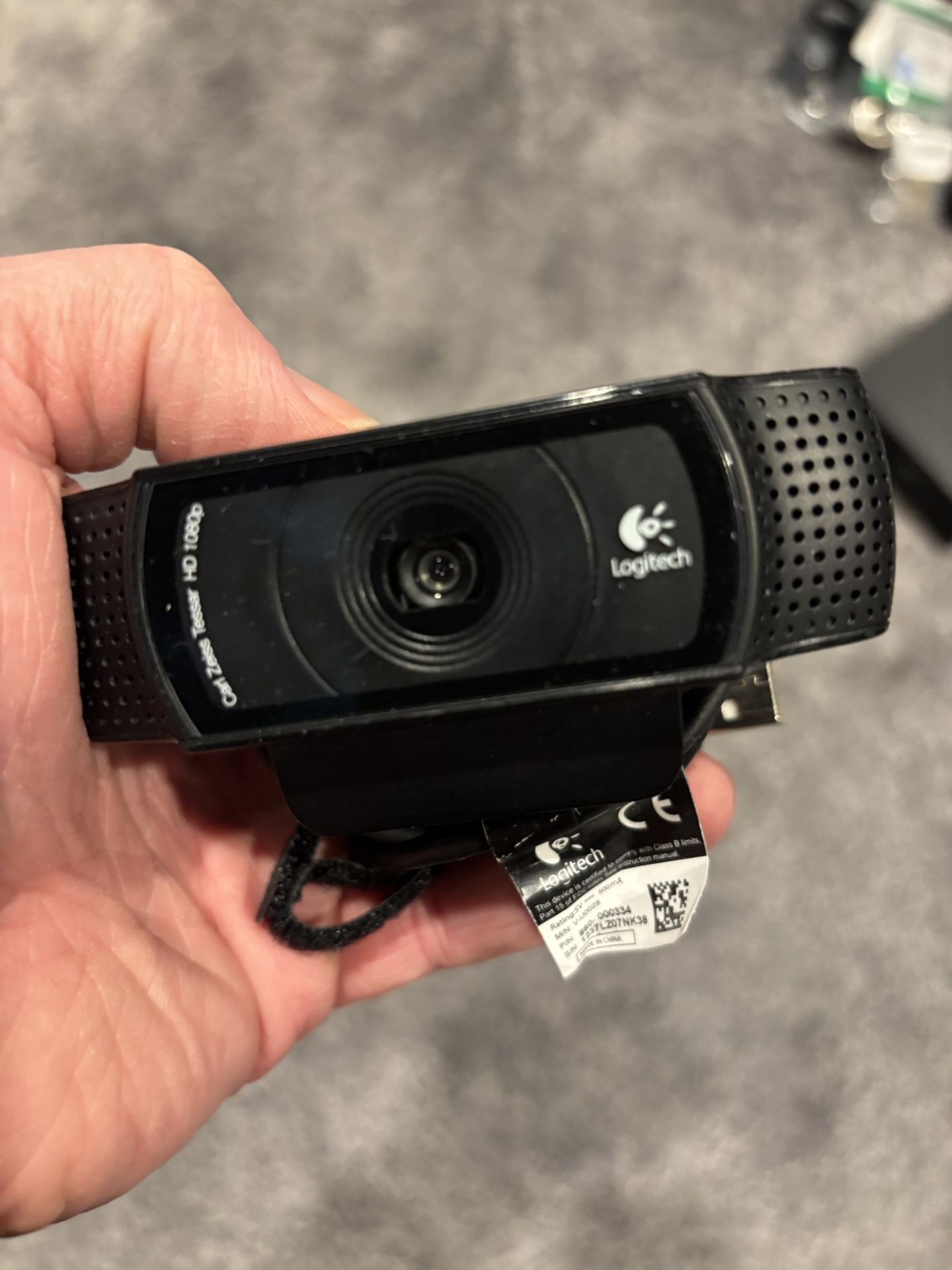 Logitech 1080p USB Webcam