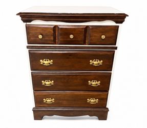 4 Drawer Two Tone Modern Dresser