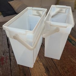 Plastic Container/ Organizer/Storage For 12x 12 Paper for Sale in Orlando,  FL - OfferUp