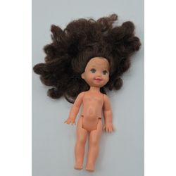 1994 Mattel Kelly's Friend 3.5 Inch Brown Hair Nude Doll