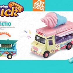 Food Truck Toy Catering Cars Lights Sounds