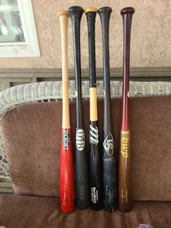 Baseball Wood bats 33.5in and 33in