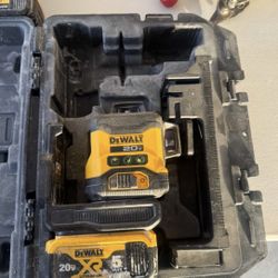 Dewalt 20v Green Crop Line Lasser 