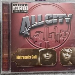 All City Rap Hip Hop CD Metropolis Gold Greg Valentine J Mega