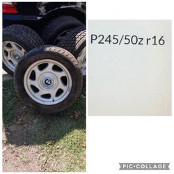 Bmw rims and tires