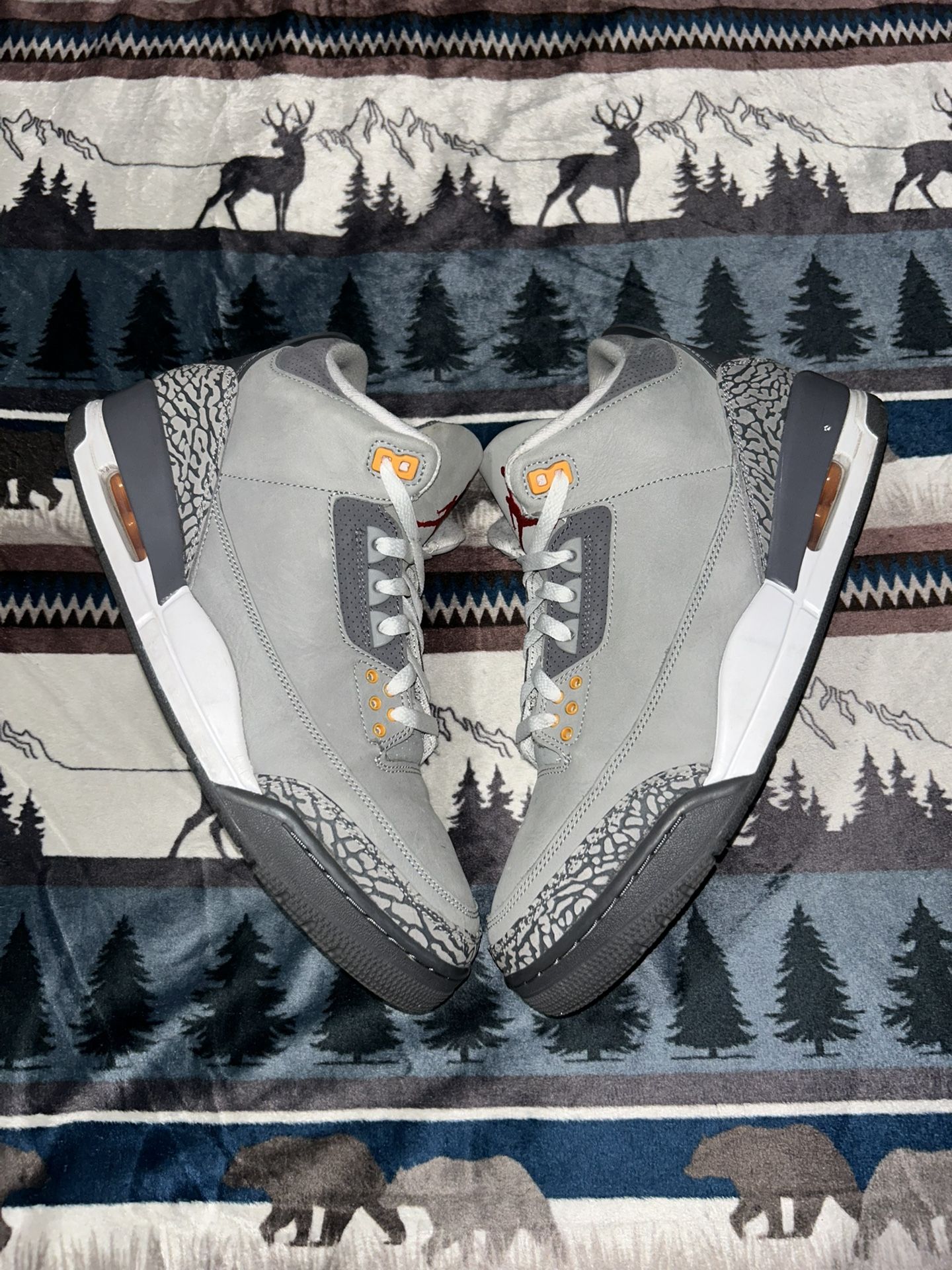 Jordan 3 Cool Grey Size 12