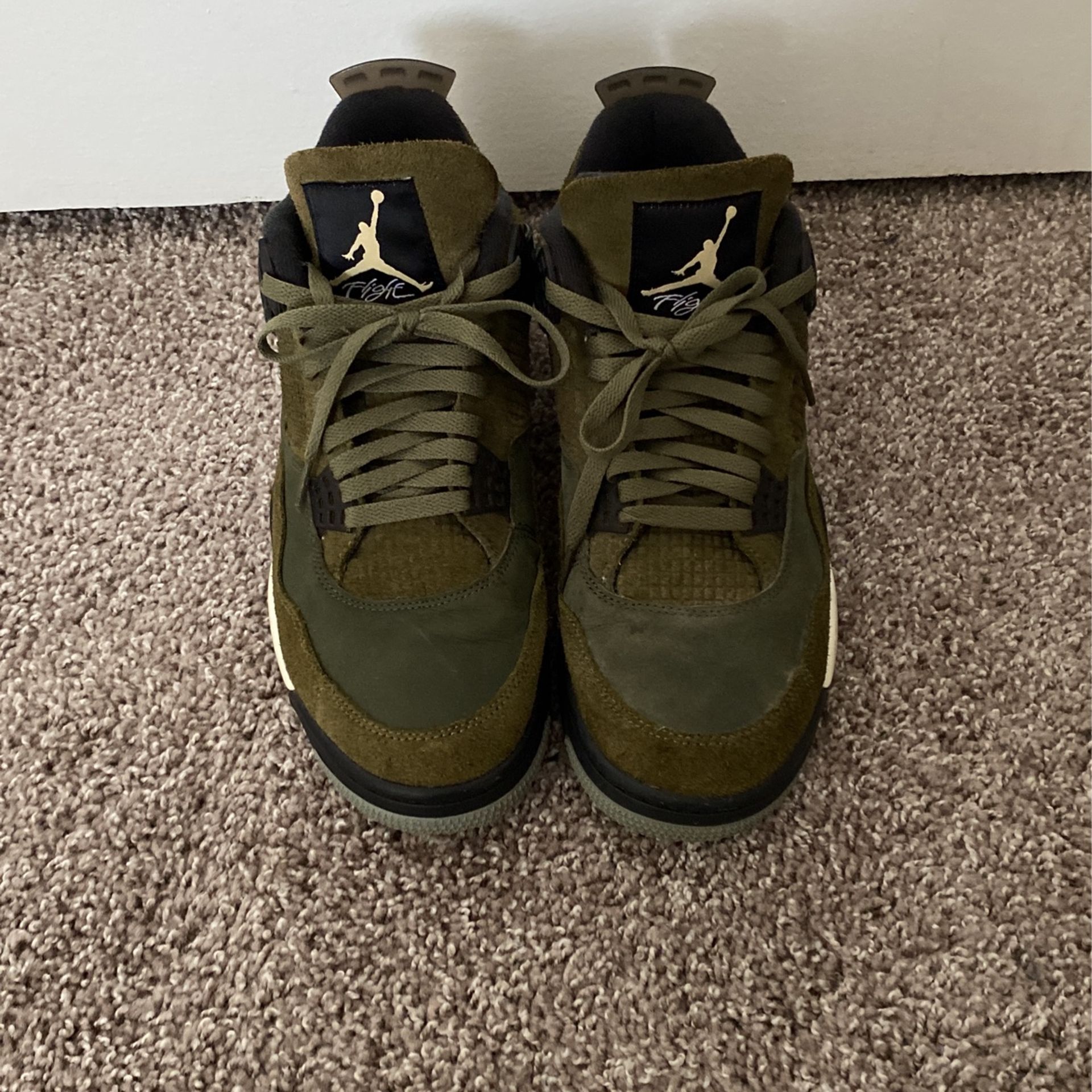 Jordan 4 Olive Green