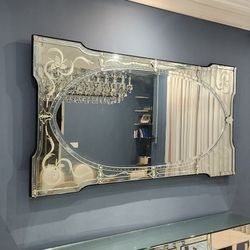 Stunning Mirror Set With Matching Stand 