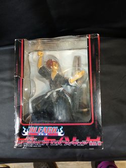 Banpresto Popular Anime Bleach Renji Figure In Box Japan Arcade Exclusive Collectible Bust