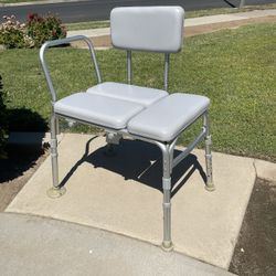 Transfer Bench Padded Adjustable 