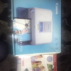 Canon Selphy CP510 Photo Printer