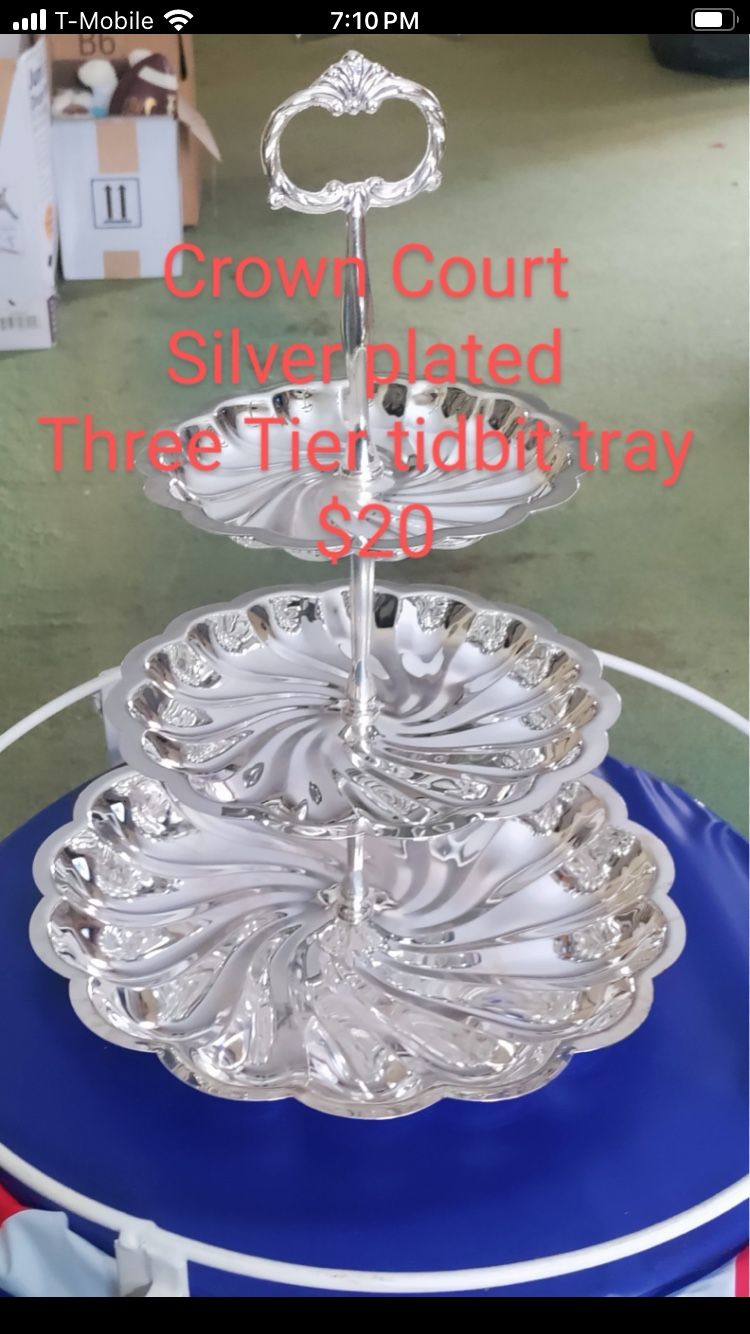 Three Tier Tray
