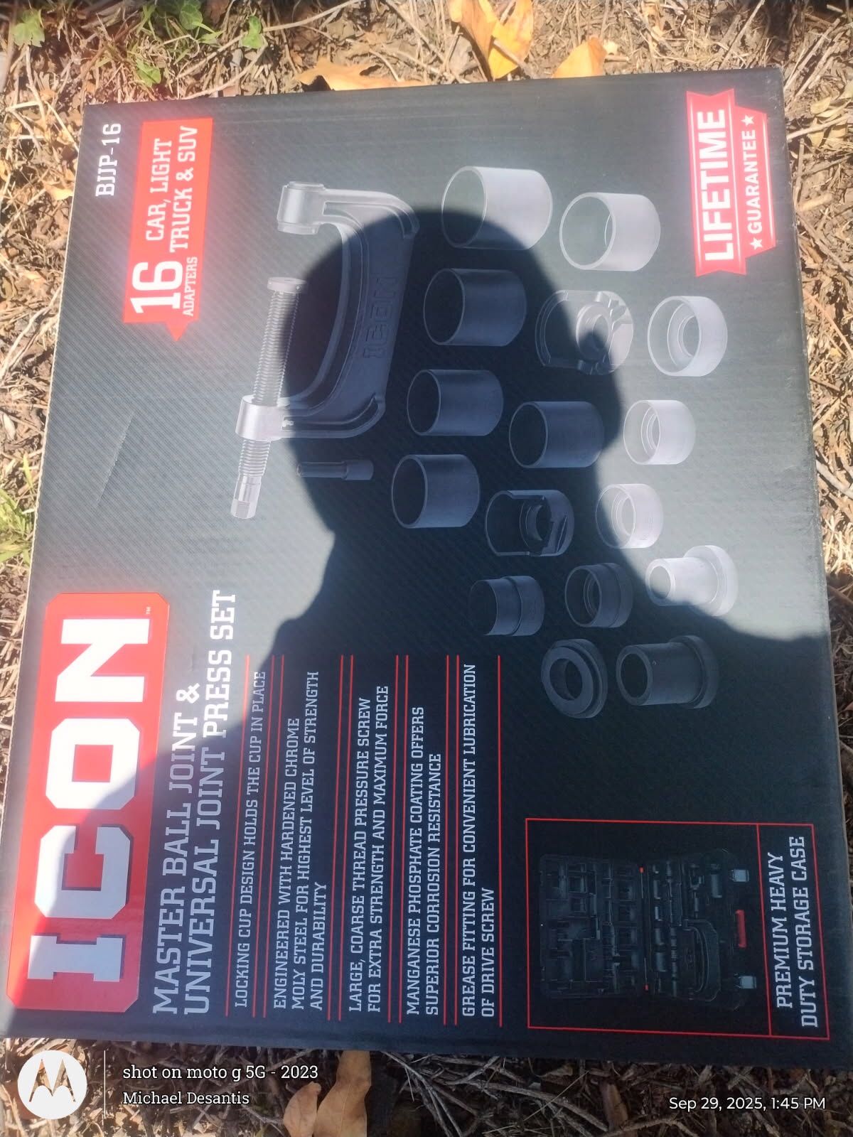 ICON Professional Master Ball Joint/Universal Joint Press Set