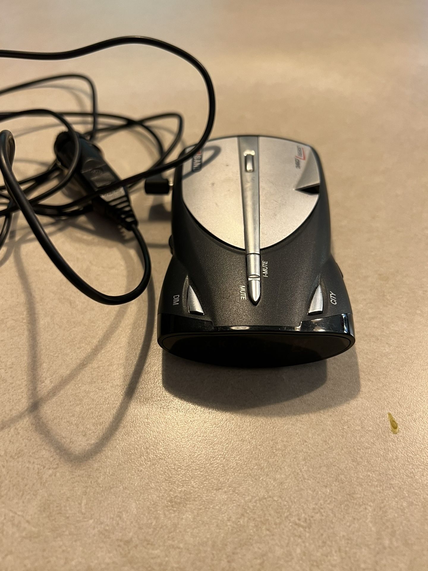Cobra XRS 9345 Radar Detector With Cord. Tested And Working
